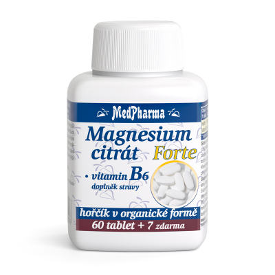 Magnesium citrát Forte B6, 67 tbl.