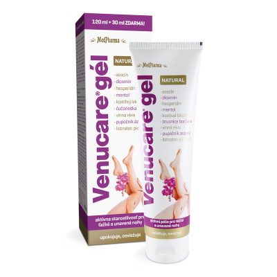 Venucare gél NATURAL, 120 ml + 30 ml